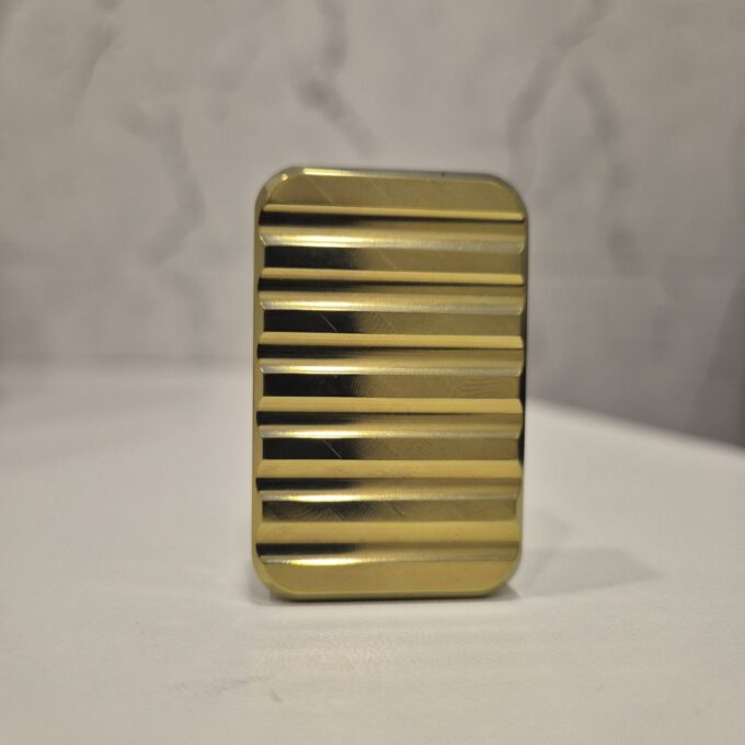 Mini Titanium Waves Fidget Slider