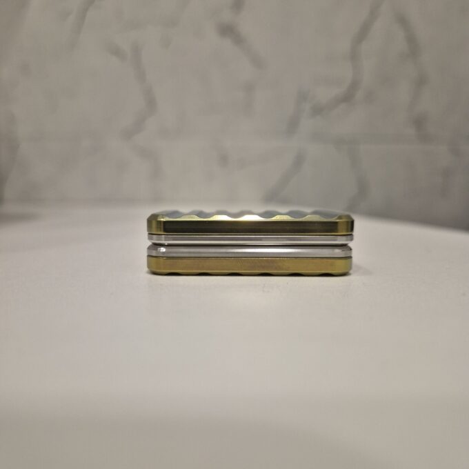 Mini Titanium Waves Fidget Slider - Image 3