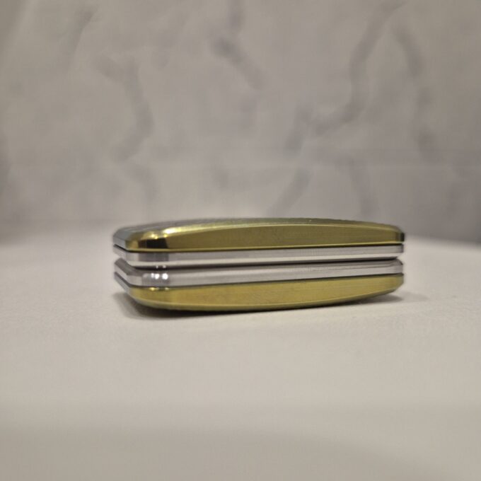 Mini Titanium Seigaiha Fidget Slider - Image 3