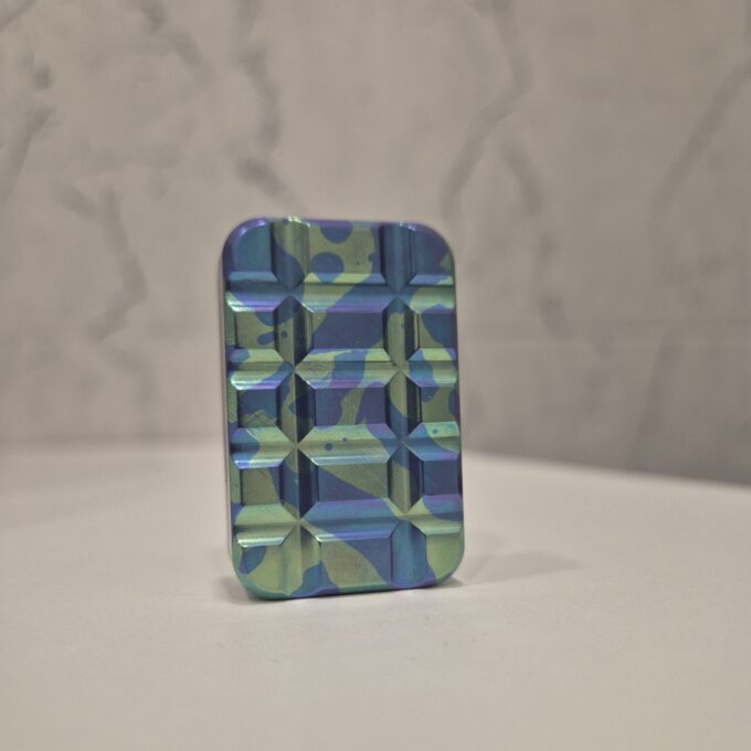 Mini Titanium Frag Fidget Slider