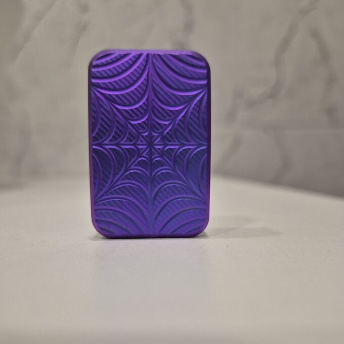 Mini Titanium Web Fidget Slider - Image 2