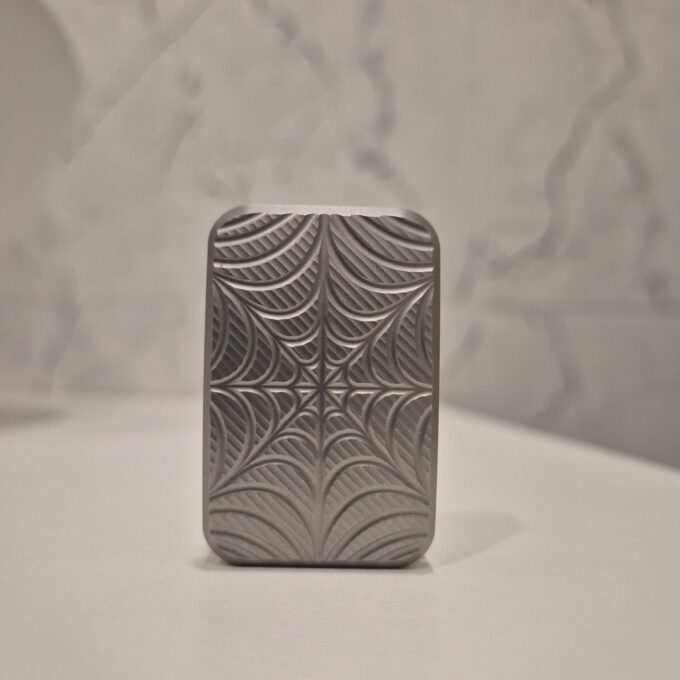 Mini Titanium Web Fidget Slider
