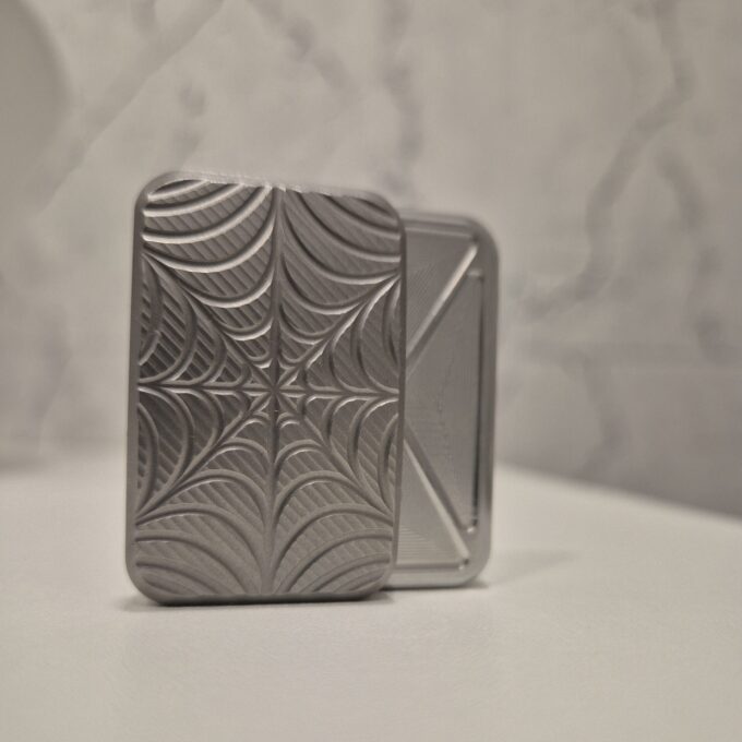 Mini Titanium Web Fidget Slider - Image 4