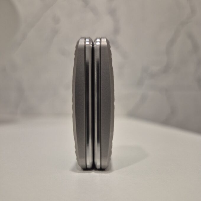 Mini Titanium Web Fidget Slider - Image 2
