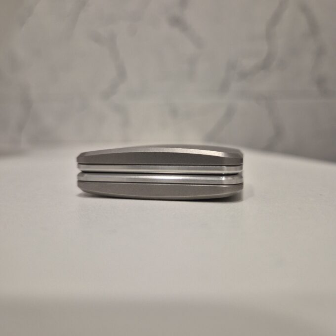 Mini Titanium Ergo Simple Fidget Slider - Image 3