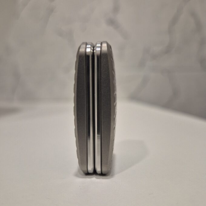 Mini Titanium Honeycomb Fidget Slider - Image 2