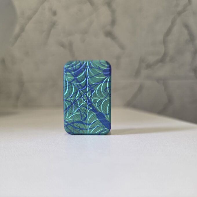 Mini Titanium Web Fidget Slider - Image 3