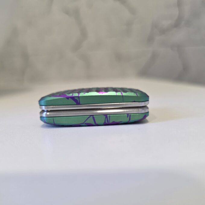 Mini Titanium Honeycomb Fidget Slider - Image 2