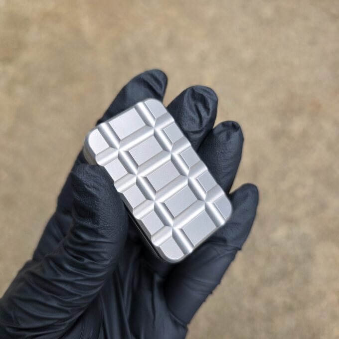 Titanium Frag V4 Fidget Slider